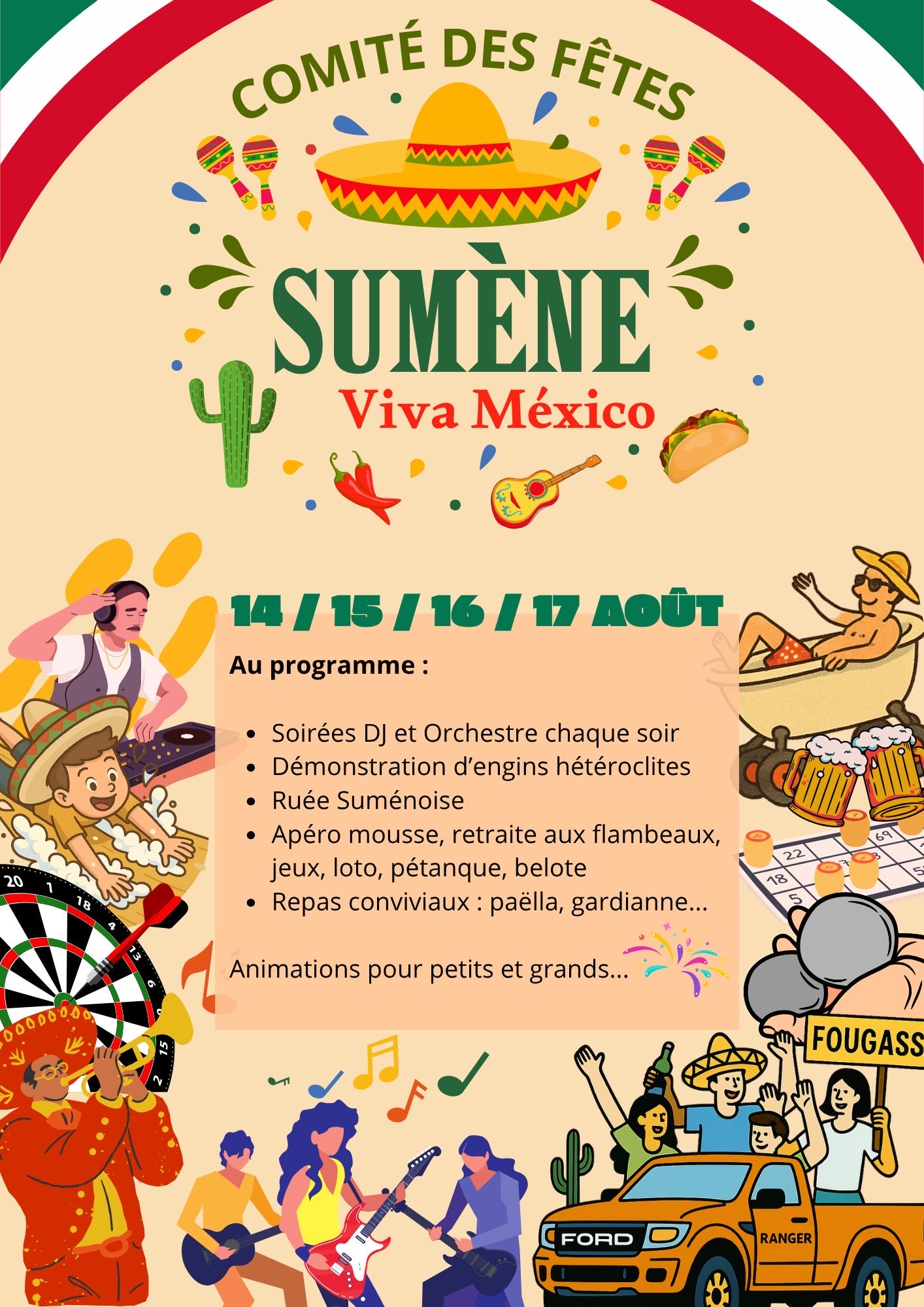 Fête de Sumène - 14 au 17 Août