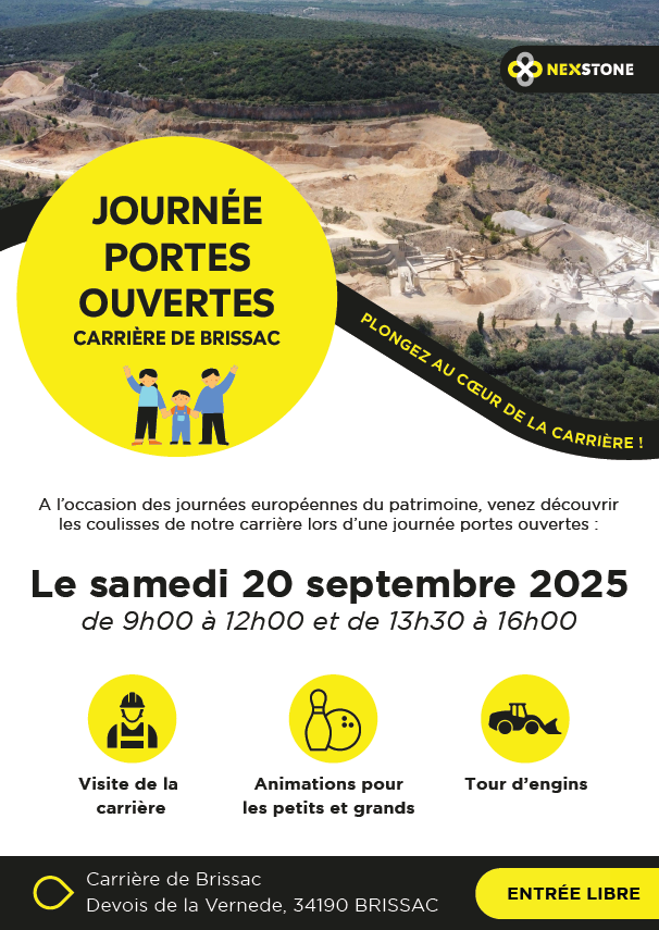 Journée portes ouvertes à la Carrière de Brissac