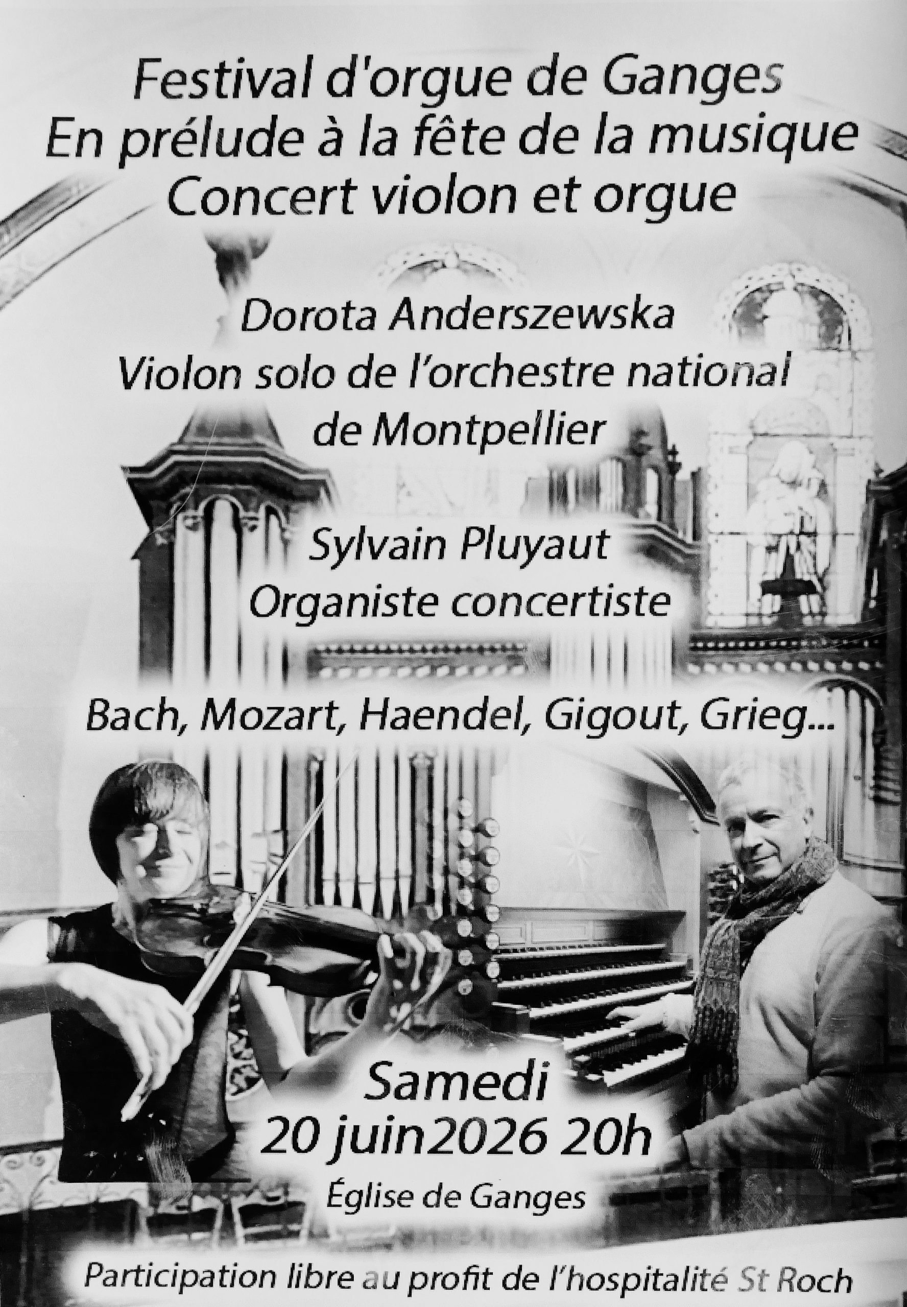 Concert Orgue et Violon