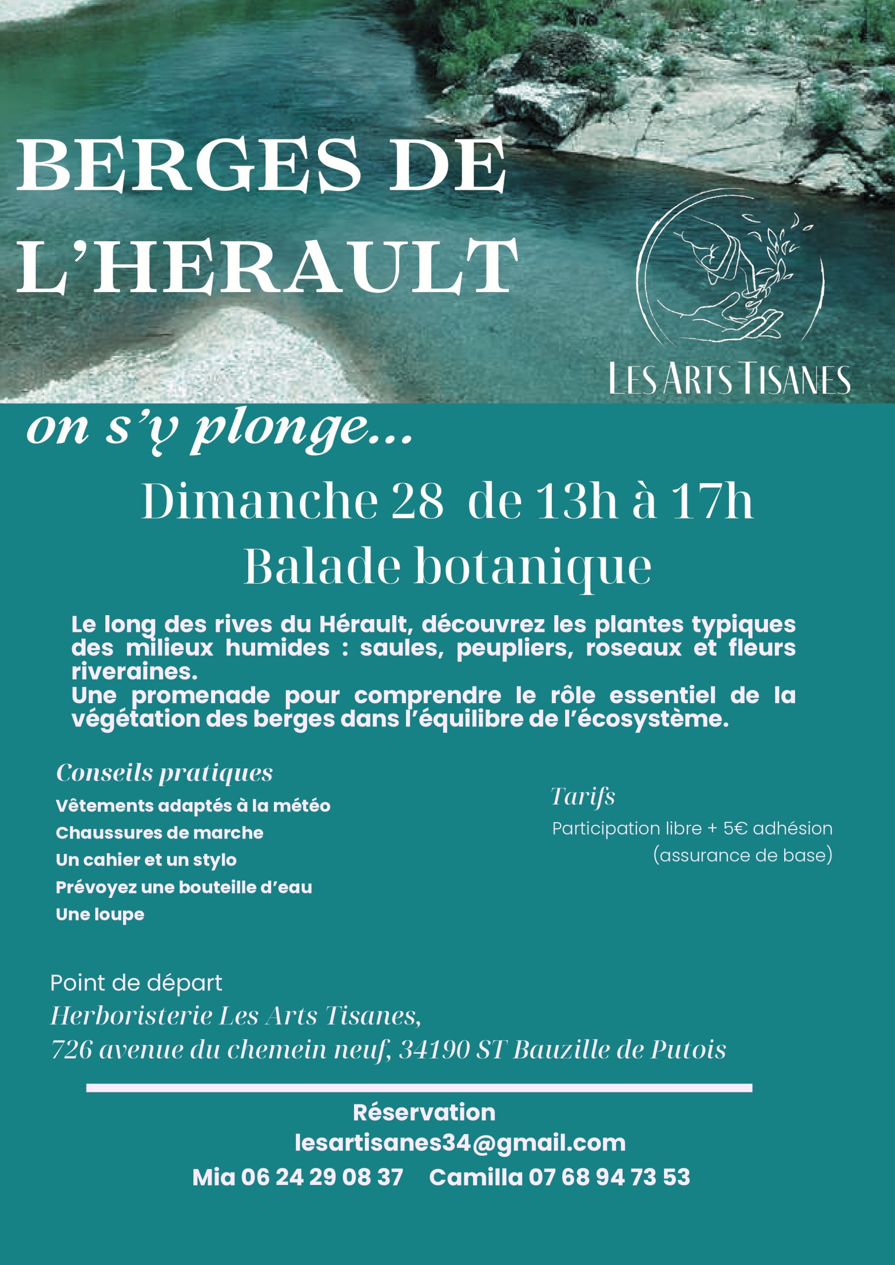 Berges de l'Hérault : on s'y plonge