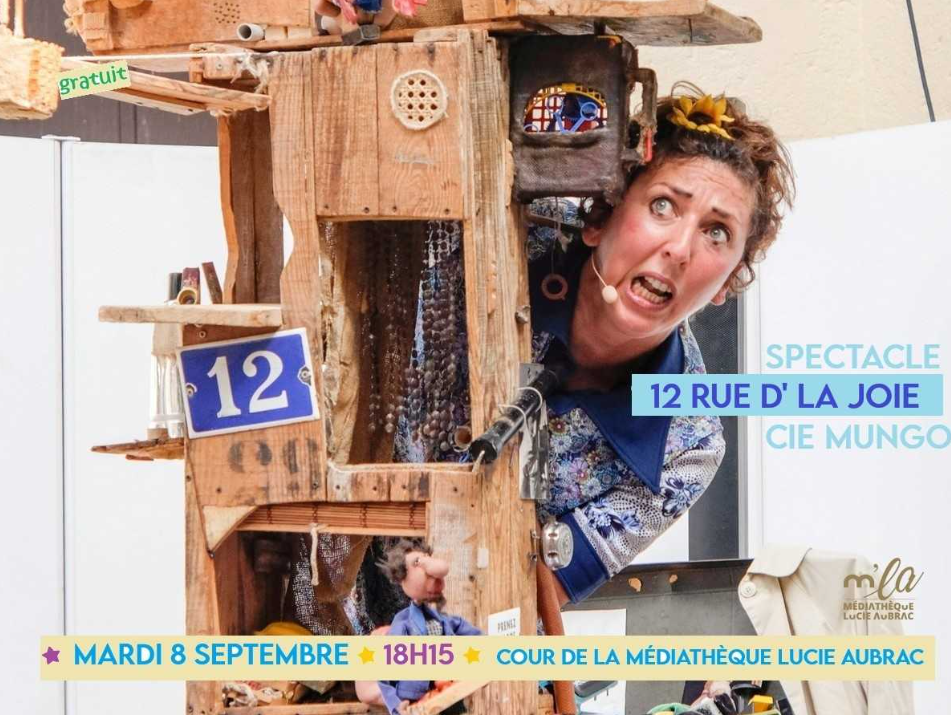 Spectacle : 12 rue d'la joie
