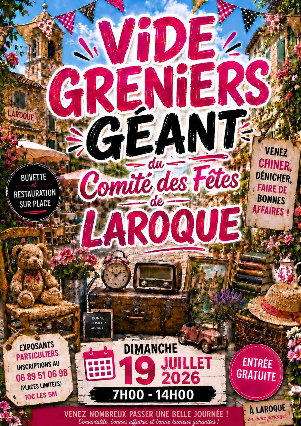 Vide greniers géant