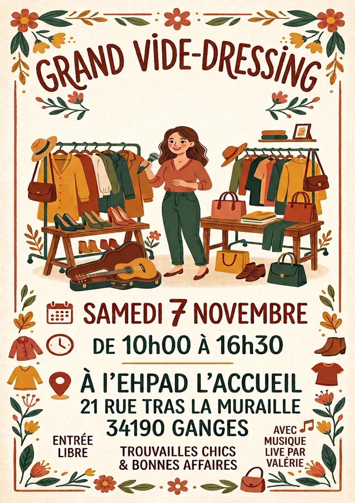 Vide-dressing
