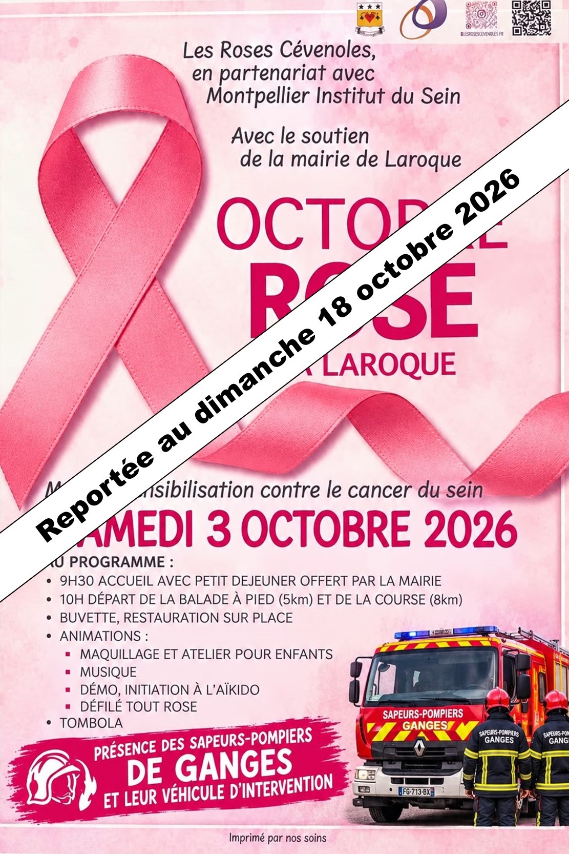 Octobre rose à Laroque
